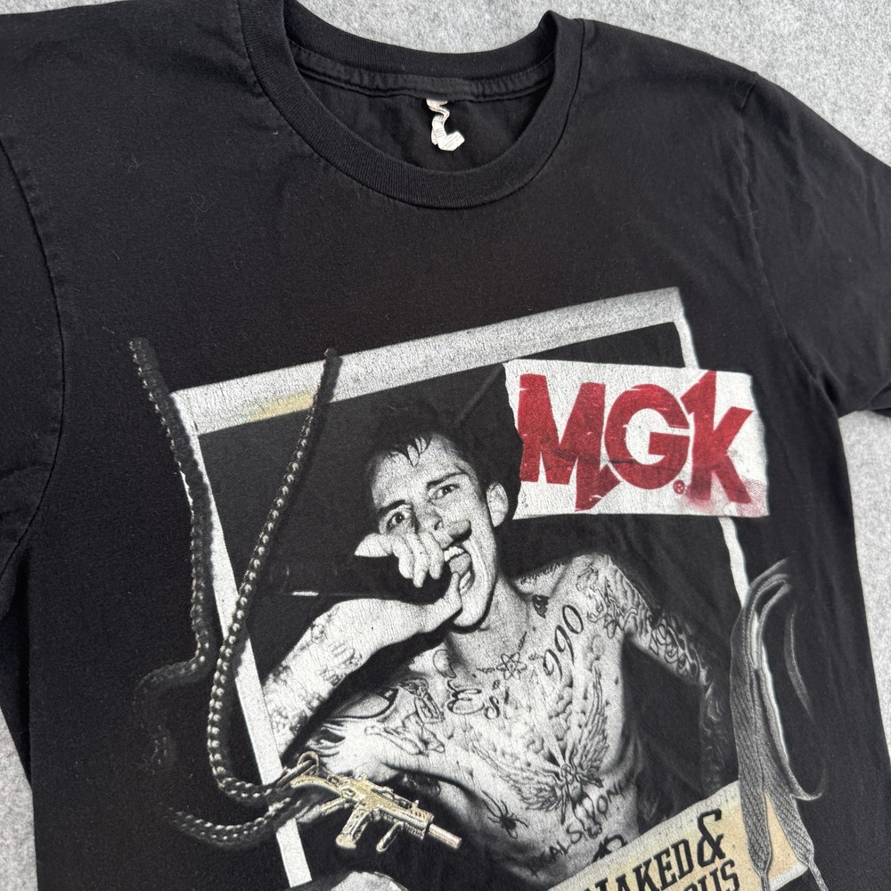 MGK Tour 2012 Black Graphic Music Hip Hop Alstyle T Shirt Mens S